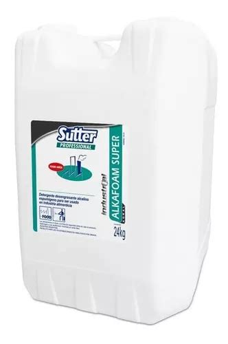 Desengrasante Alcalino Para Espumigeno Foam Sutter Alkafoam X24kg