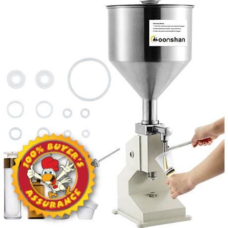 Winnola Moonshan Manual Liquid Filling Machine With Ounce Ml Scale