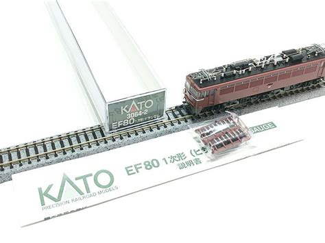 KATO 3064 2 EF80 1次形 ヒサシなし Nゲージ 鉄道模型 1円スタート M ディーゼルカー 売買されたオークション情報