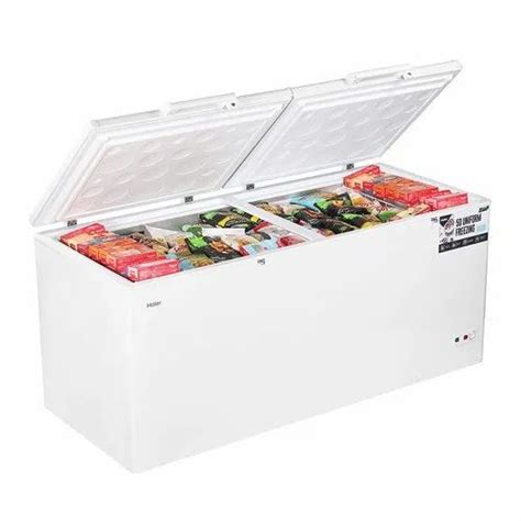 Haier Hcc Hc Double Door Hard Top Deep Freezer Convertible White