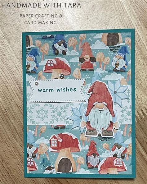 Stampin Up Kindest Gnomes Warm Wishes Fun Fold Card Artofit