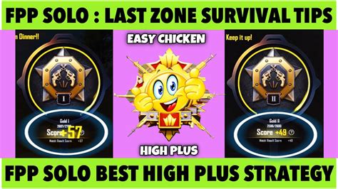 FPP SOLO DAY 2 LAST ZONE SURVIVAL BES TIPS SOLO CONQUEROR BEST