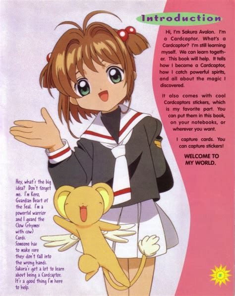 Meet The Cardcaptors Sticker Storybook Cardcaptor Sakura Image By