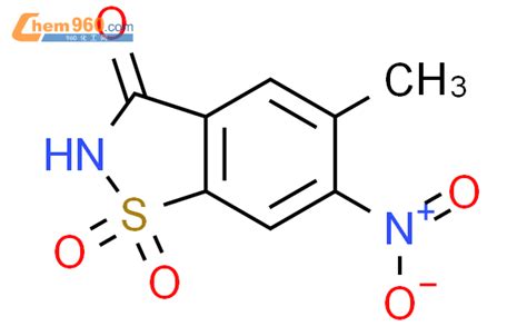 62473 94 3 1 2 BENZISOTHIAZOL 3 2H ONE 5 METHYL 6 NITRO 1 1