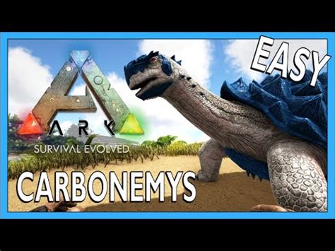 How To Tame A Carbonemys In Ark Survival Evolved YouTube