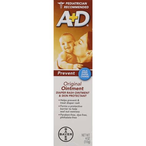Ad Diaper Rash Ointment And Skin Protectant Original Fig App