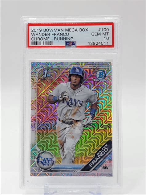 Wander Franco 2019 Bowman Mega Box BCP 100 Chrome Prospects Mojo