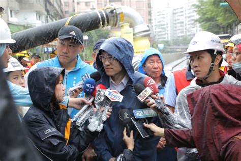 基隆市政府觀光及城市行銷處－市政新聞－謝國樑視察大武崙及堵南抽水站 呼籲市民做好防颱整備