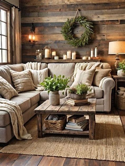 Pindecor Home Decoration Ideas Cabin Living Room Rustic Living