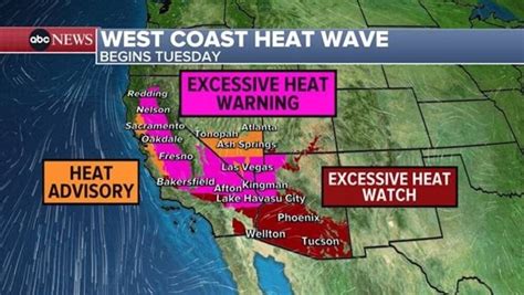 Dangerous Heat Wave Headed Toward California Arizona Las Vegas Good