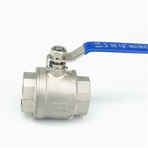 Dn Bsp Female Full Port Stainless Steel Piece Ball Valve