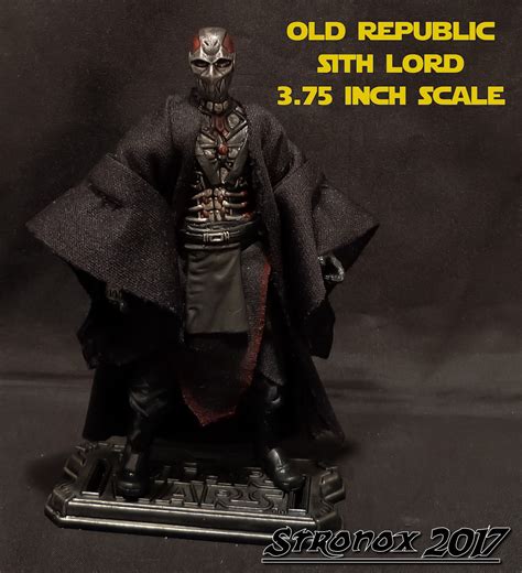 Stronox Custom Figures: Star Wars: Old Republic Sith Lord