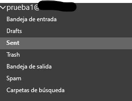 Configuracion Para Que La Bandejas Imap No Cuelguen De Bandeja De