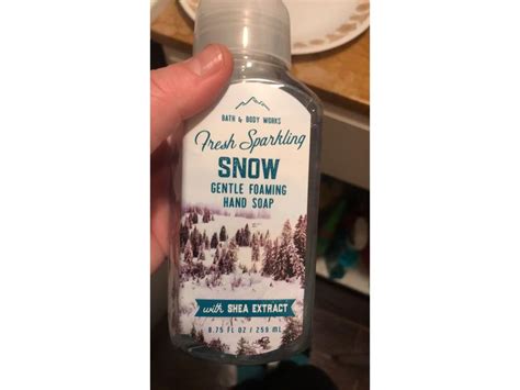 Bath And Body Works Fresh Sparkling Snow Gentle Foaming Hand Soap 8 75