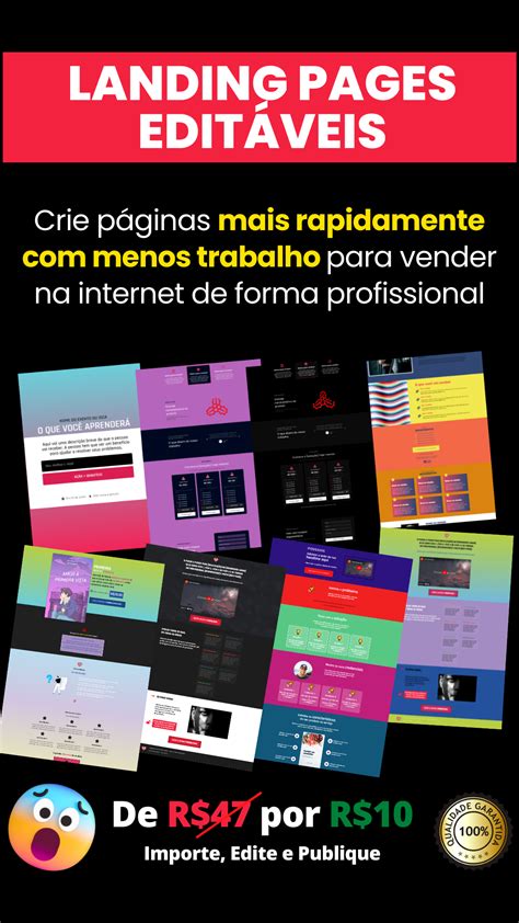 Construa Sites E Landing Pages Rapidamente De Forma Criativa E