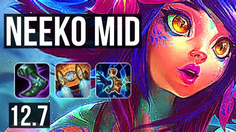 Neeko Vs Ahri Mid 7011 1400 Games Godlike 900k Mastery Rank