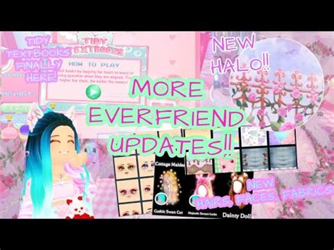 More Everfriend Updates Out Now In Royale High Tidy Textbooks Hairs