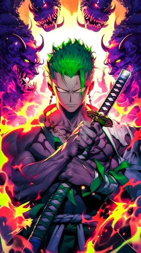 Roronoa Zoro Wallpapers Home Screen In 2024 Anime Roronoa Zoro