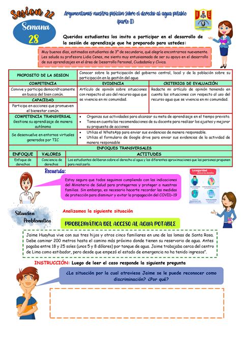 Sesiones De Aprendizaje Dpcc Image To U