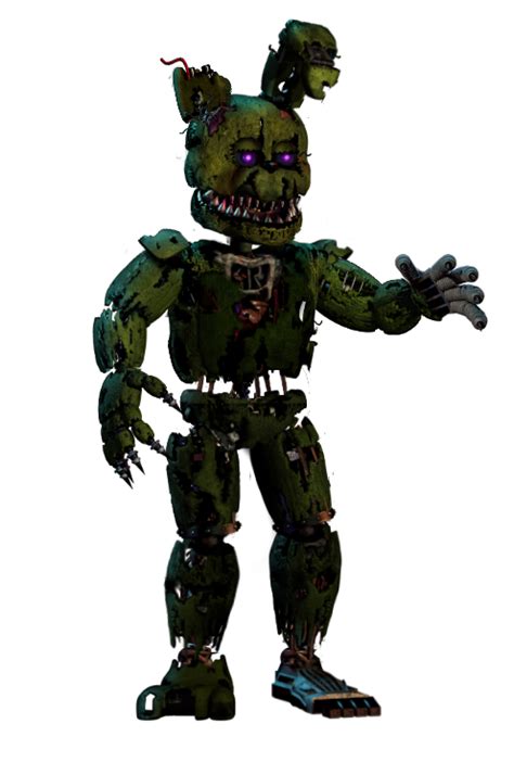 Nightmare Springtrap By Puplefoxy96 On Deviantart