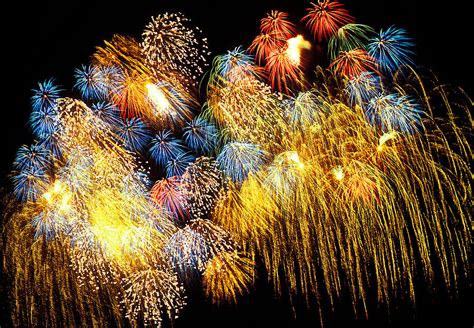 Fireworks Exploding Photograph by Garry Gay - Pixels