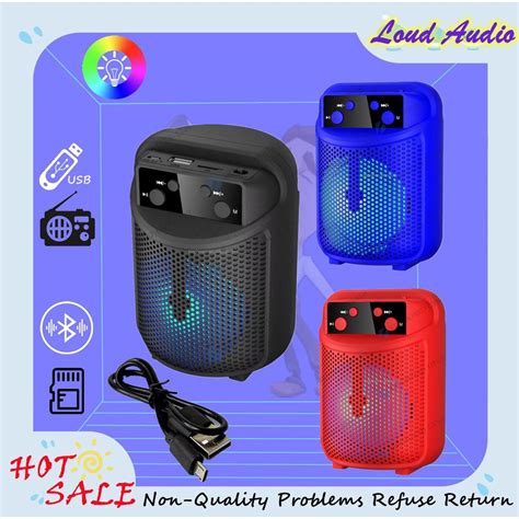 GTS 1349 3 Inch Super Bass Portable Splash Proof Wireless Bluetooth