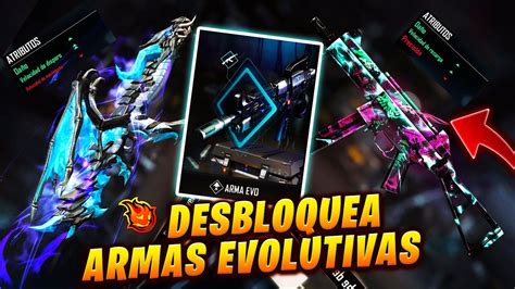 Cu Les Son Las Formas De Conseguir Armas Evolutivas En Free Fire