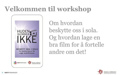 Velkommen Til Workshop Ppt Laste Ned