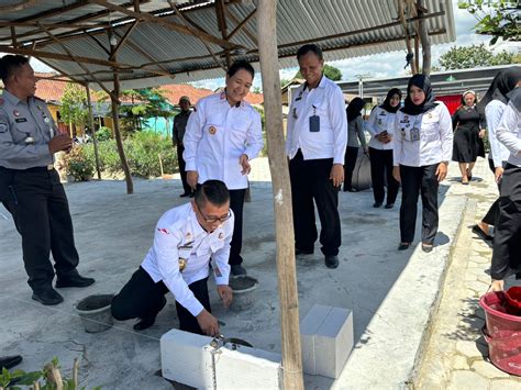 Kakanwil Sorta Hadiri Peletakan Batu Pertama Ruang Layanan Terpadu