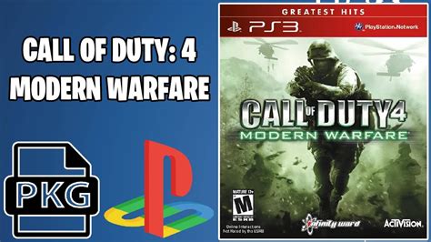 Call Of Duty 4 Modern Warfare Ps3 Pkg Gameplay Youtube