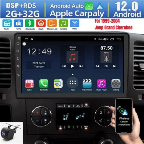 LICHENGTAI Car Stereo Fit For 1999 2004 Jeep Grand Cherokee Built In