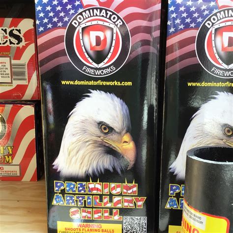 Premium Artillery Shell 6 Pack Kg Fireworks Warehouse South Range