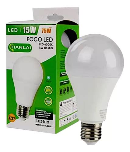 Foco Led W W Ahorrador Resiste Humedad Base E Luz Fria Mercadolibre