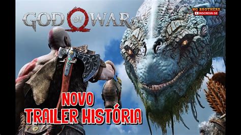 God Of War Trailer Hist Ria Dublado Pt Br Ps Ps Pro Youtube