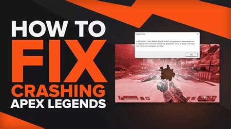 How To Fix Crashing In Apex Legends Surefire Ways