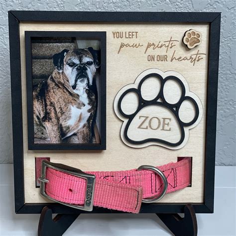 Pet Memorial Frame Personalized – The Weathered Shed