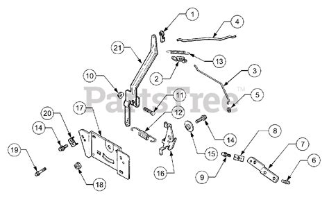 Cub Cadet Throttle Linkage Diagram