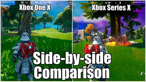 Fortnite On Xbox Series X Is Disappointing Xbox One X Vs Series X