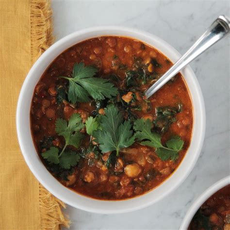 Harira Moroccan Chickpea Lentil Soup The Detroit Health Coach