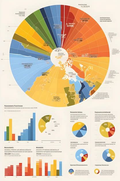 Premium Photo Detailed Infographic Visualisation Of Demographic