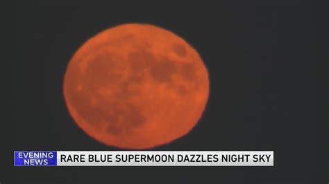 Rare Blue Supermoon With Saturn In Tow Put On Show This Week Youtube