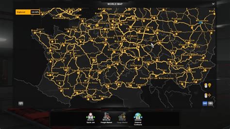 Euro Truck Simulator 2: Save Game (373 level, all garages, map 100%) [1 ...