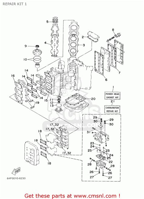 Yamaha V Tlrb Repair Kit Buy Original Repair Kit Spares Online