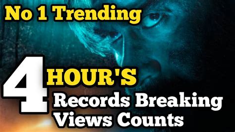 Bholaa Trailer 4 Hours Views Counts Bholaa Trailer Views Counts