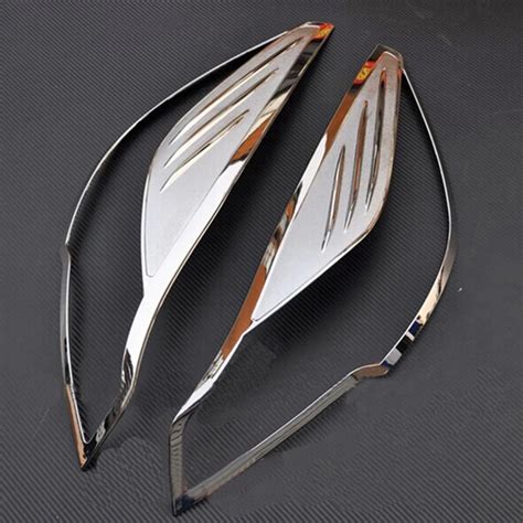 For KUGA FORD 2013 2014 2015 ABS Chrome Headlight Lamp Cover Car