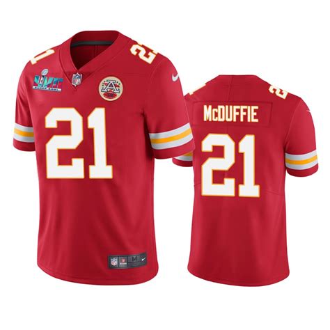 Kansas City Chiefs Trent Mcduffie Red Super Bowl Lvii Vapor Limited