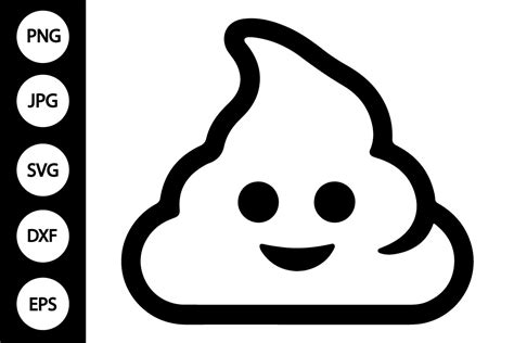 Poop Emoji Svg Graphic By Mydigitalart13 · Creative Fabrica