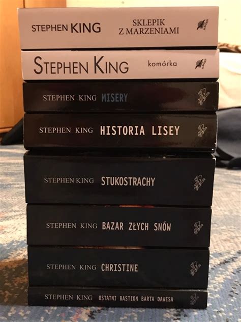 Zestaw książek Stephen King Poznań Kup teraz na Allegro Lokalnie