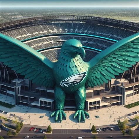 I asked AI to design a new stadium for the Eagles. I like it. : r/eagles