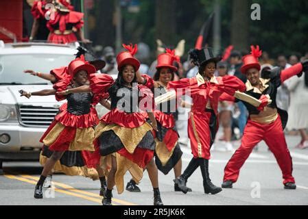 June New York New York New Haitian Parade In New York City